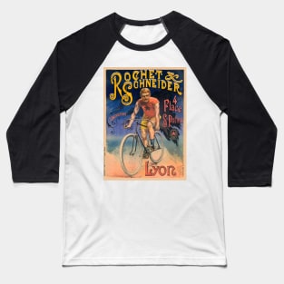 Rochet Schneider France Vintage Poster 1890 Baseball T-Shirt